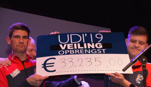 UDI’19/CSU haalt € 33.235,- op tijdens de Nieuwjaarsveiling!