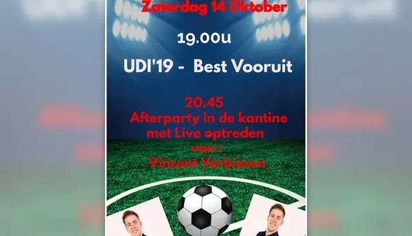 Afterparty na UDI'19/CSU - Best Vooruit (zaterdag 14 oktober)