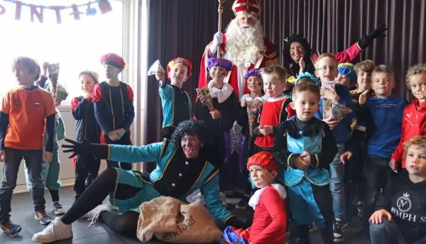 Sinterklaas kwam op bezoek bij de Kidsclub