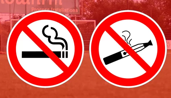 Algeheel verbod op roken en vapen op Sportpark Parkzicht