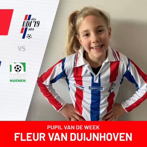 Pupil van de week: Fleur van Duijnhoven